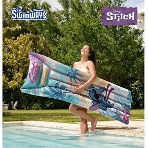 DISNEY STITCH Pool Float Suntanner NIB